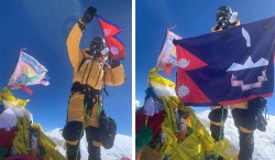 पर्वतका ३१ वर्षीय न्यौपाने, जसले गरे सगरमाथाको सफल आरोहण